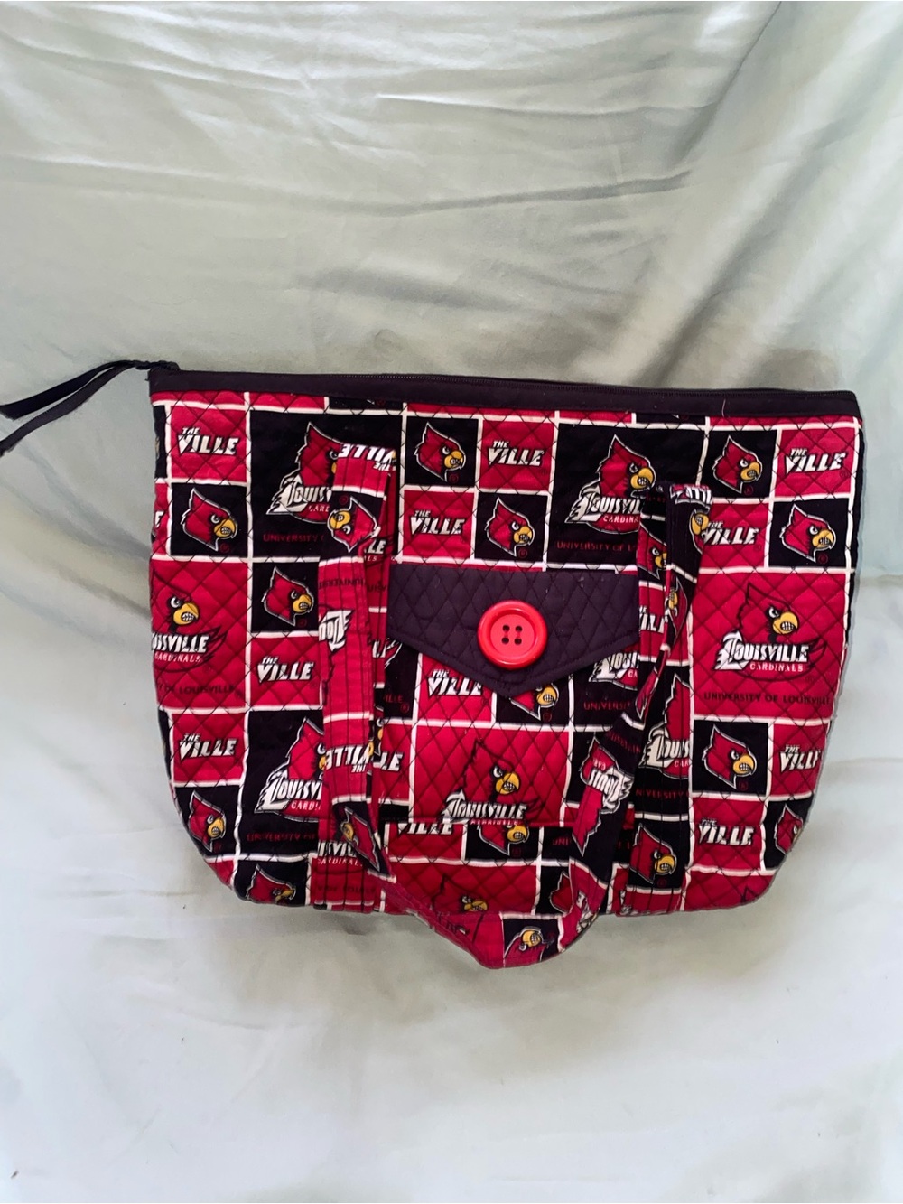Handmade UofL Quilted purse